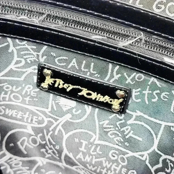 Betsey Johnson Logo Quilted Tote Bag - Picture 8 of 11